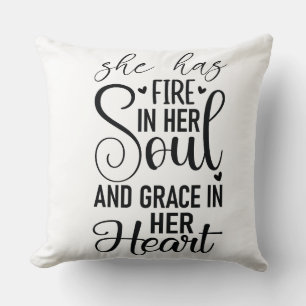 Coussin slogan