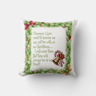 Coussin slogan de Noël