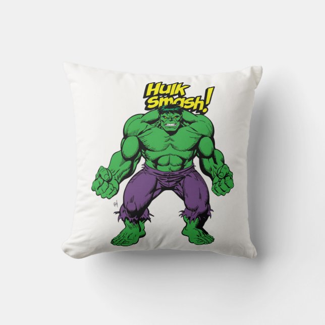 Coussin SMASH! Force irrésistible Puissance de la colère D (Recto)