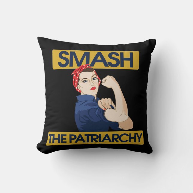 Coussin Smash le patriarcat (Recto)