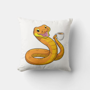 Coussin Snake with Cup