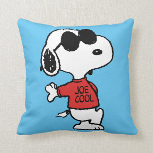 Coussin Snoopy "Joe Cool" debout