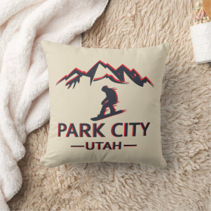 Coussin snowboard de Park City Utah