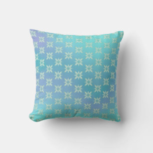 Coussin Snowflake Frost Dream Tranquil Lac Bleu