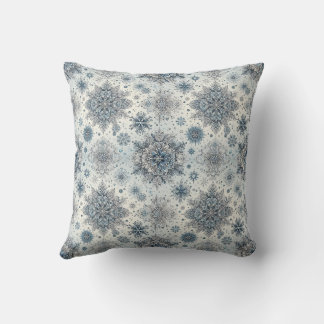 Coussin Snowflakes décoration design de Noël