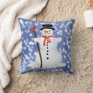 Coussin Snowman