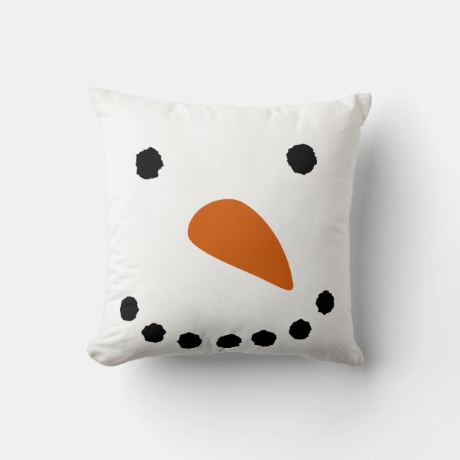 Coussin Snowman (Recto)
