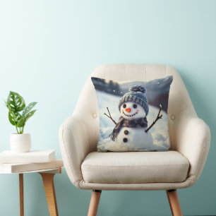 Coussin Snowman
