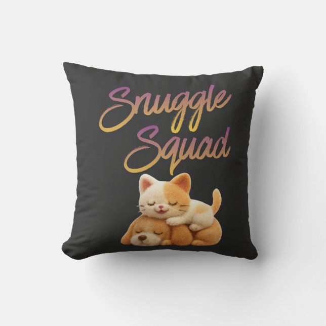 Coussin Snuggle Squad  (Recto)