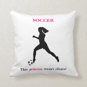 Coussin Soccer Cette princesse porte des fissures ! Coussi