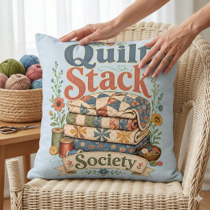 Coussin Société de pile de courtepointes Couture Cottageco