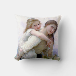 Coussin Soeurs, Bouguereau