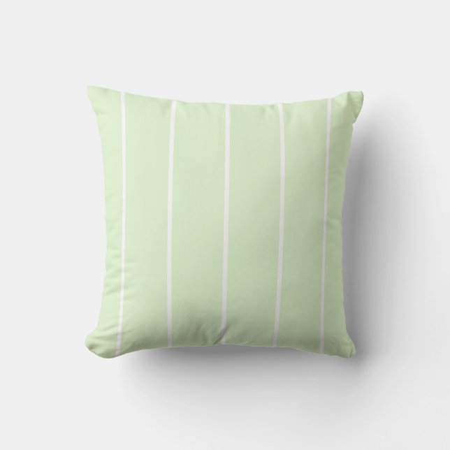 Coussin Soft Color Vertical Stripe Pattern Design (Recto)
