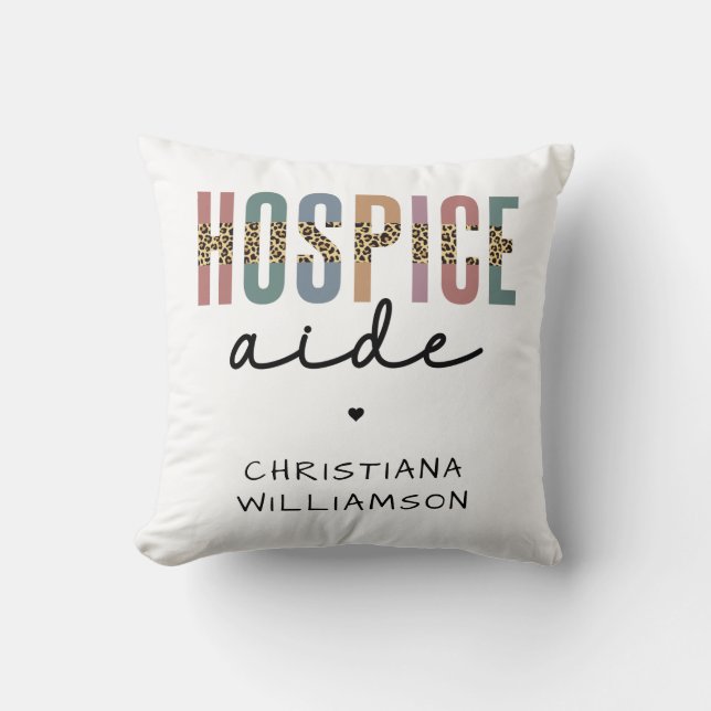 Coussin Soins d'hospitalisation sur mesure (Recto)