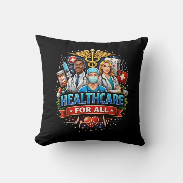 Coussin Soins pour tous (Recto)