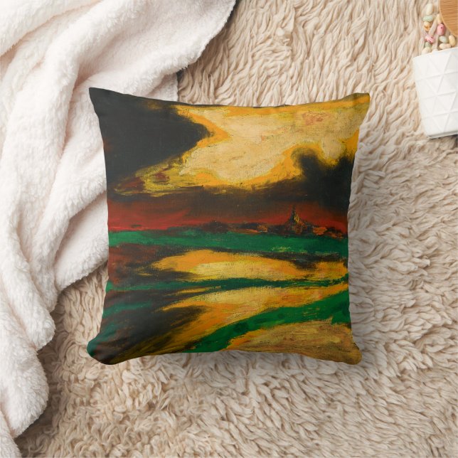 Coussin Soir d'automne | Emil Nolde | (Couverture)