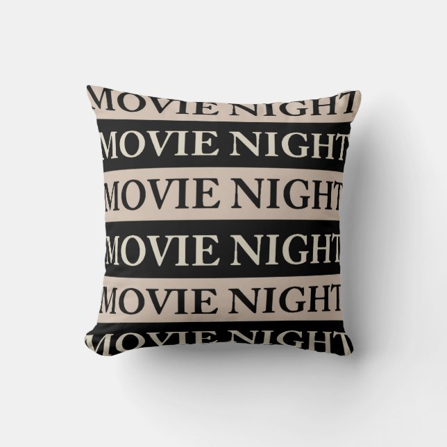 COUSSIN SOIRÉE CINÉMA (Recto)