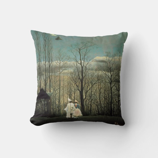 Coussin Soirée de carnaval de Henri Rousseau (Recto)