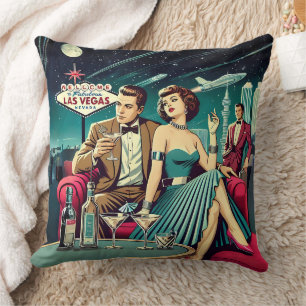 Coussin Soirée Martini Las Vegas Age Spatial
