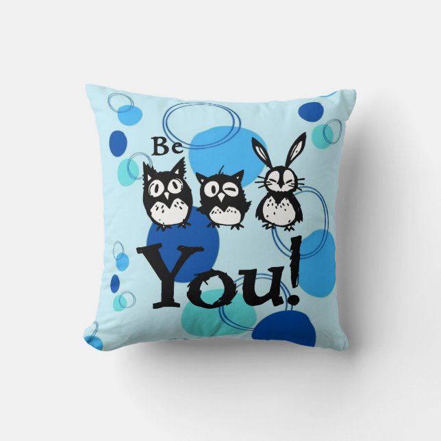 Coussin Sois toi (Recto)
