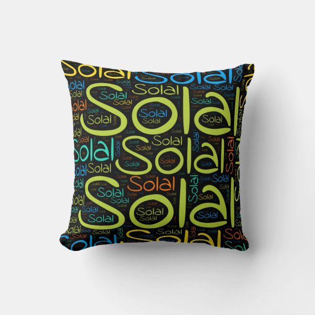 Coussin Solal (Recto)