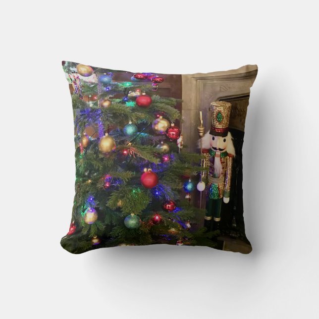 Coussin Soldat et sapin de Noël (Recto)