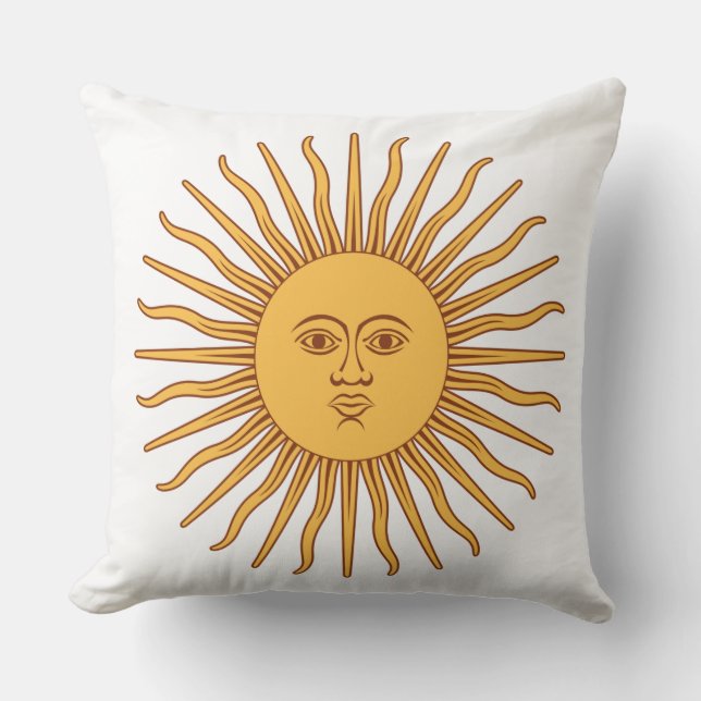 Coussin Soleil argentin (Recto)