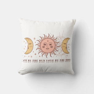 Coussin Soleil Céleste Et Lune Boho