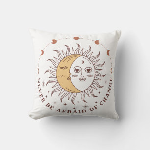 Coussin Soleil Céleste Et Lune Boho