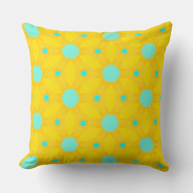Coussin Soleil et À petits pois (Recto)