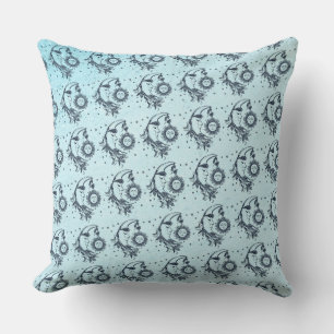Coussin Soleil et Lune