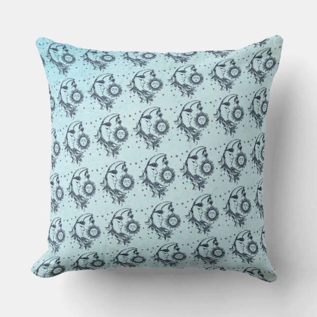 Coussin Soleil et Lune (Recto)