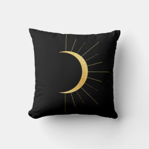 Coussin Soleil réversible et lune