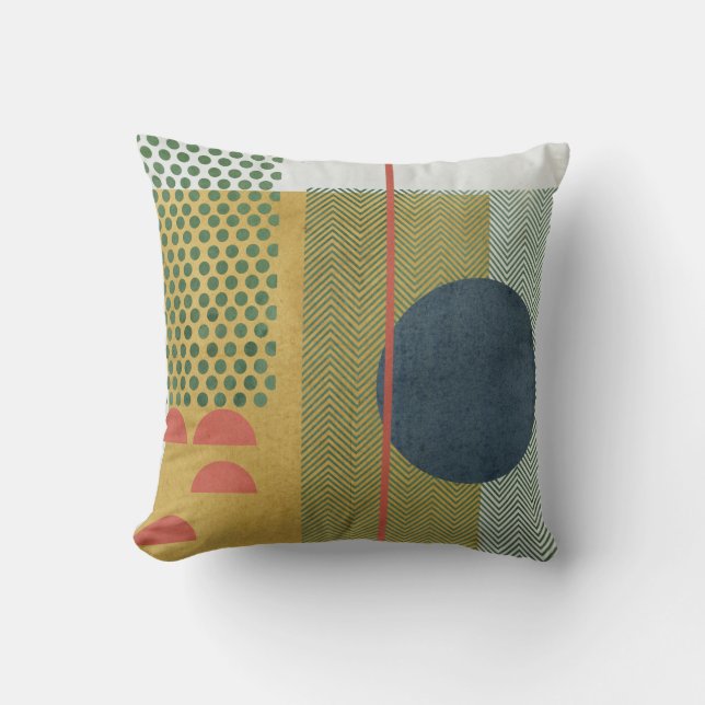 Coussin Soleil Rouge IV (Recto)