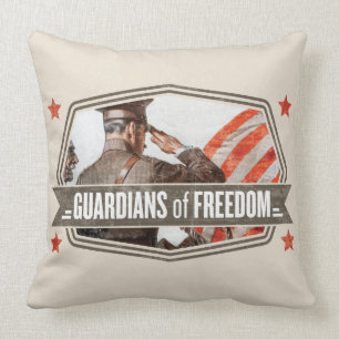 Coussin Solider-Gardien de la liberté