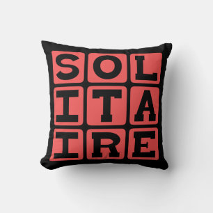 Coussin Solitaire, jeu de cartes pour une personne