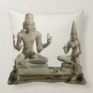 Coussin Somaskanda, Chola, Tamil Nadu (bronze)