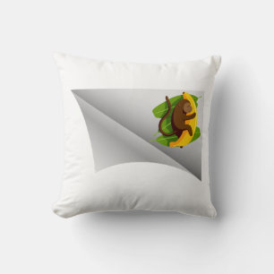 Coussin sommeil du singe avec banane