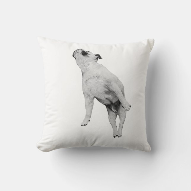 Coussin Sommeil silencieux neigeux (Recto)