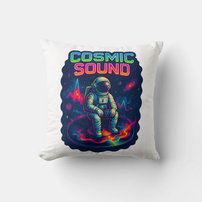 Coussin Son cosmique (Recto)
