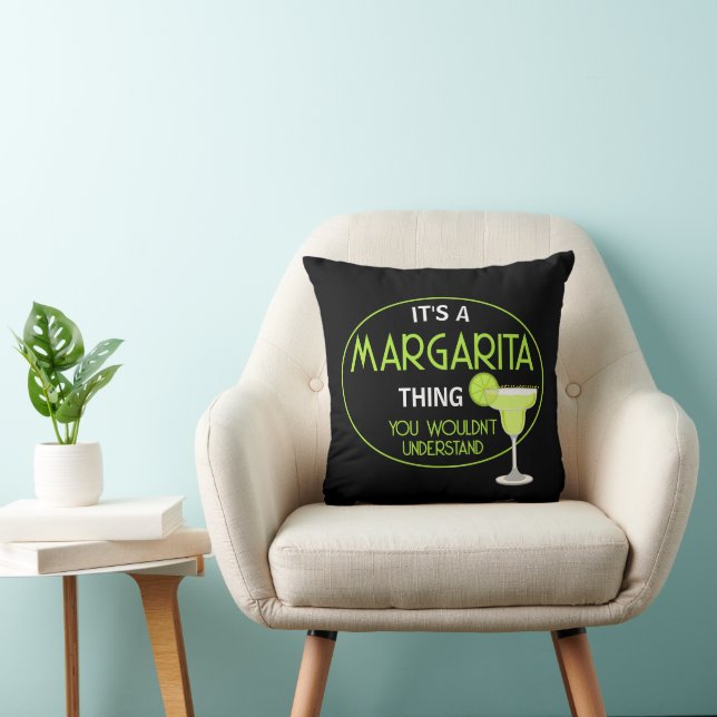 Coussin Son Mixologue De Cocktail De Margarita (Chaise)