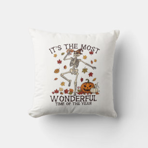 Coussin Son squelette de danse merveilleux sorcière d'Hall