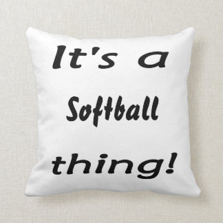 Coussin Son une chose du base-ball !