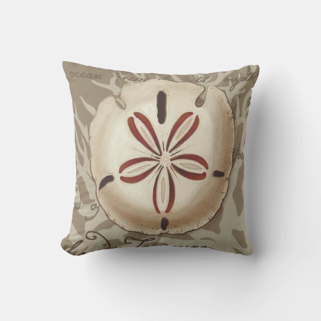 Coussin Sonnet de bord de mer III (Recto)