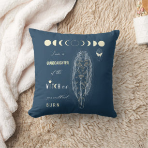 Coussin Sorcière ancestrale de Lune