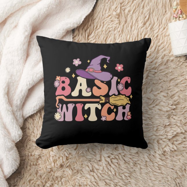 Coussin Sorcière de base Halloween sorcière Super Hallowee (Couverture)