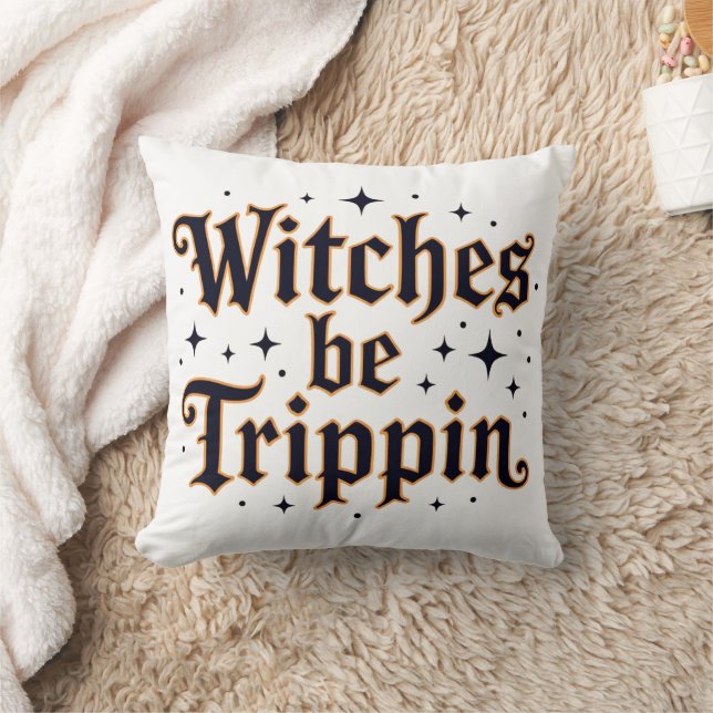 Coussin Sorcières être Trippin (Couverture)