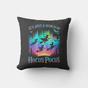 Coussin Sorcières Neon Halloween Png