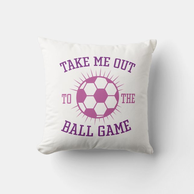 Coussin Sortez-Moi Au Jeu De Ball (Recto)