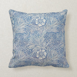 Coussin Souci bleu par William Morris